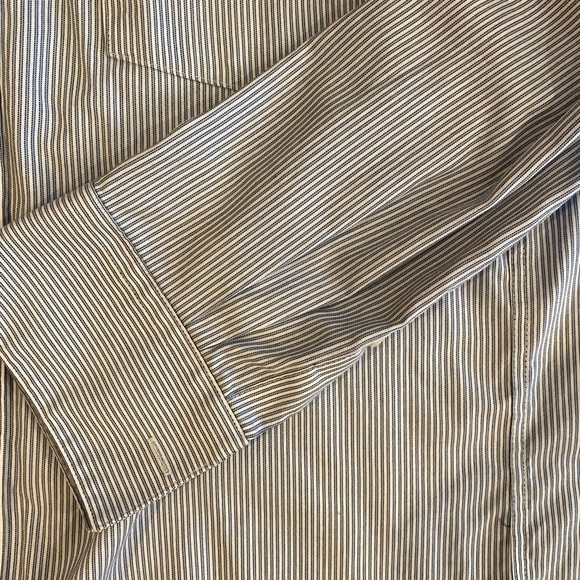 Kenneth Cole Reaction Wrinkle Free Dress Shirt M - Picture 2 of 4
